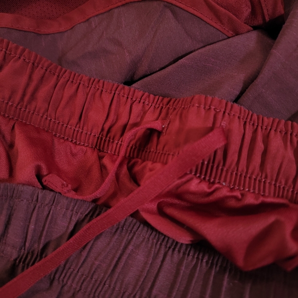 Nike Women's Burgundy Athletic Shorts - Picture 8 of 8